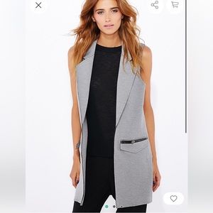 TOPSHOP, Sleeveless Ponte Blazer, size 4